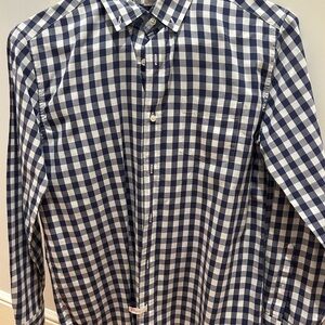 Crewcuts Boys Blue Checkered Shirt